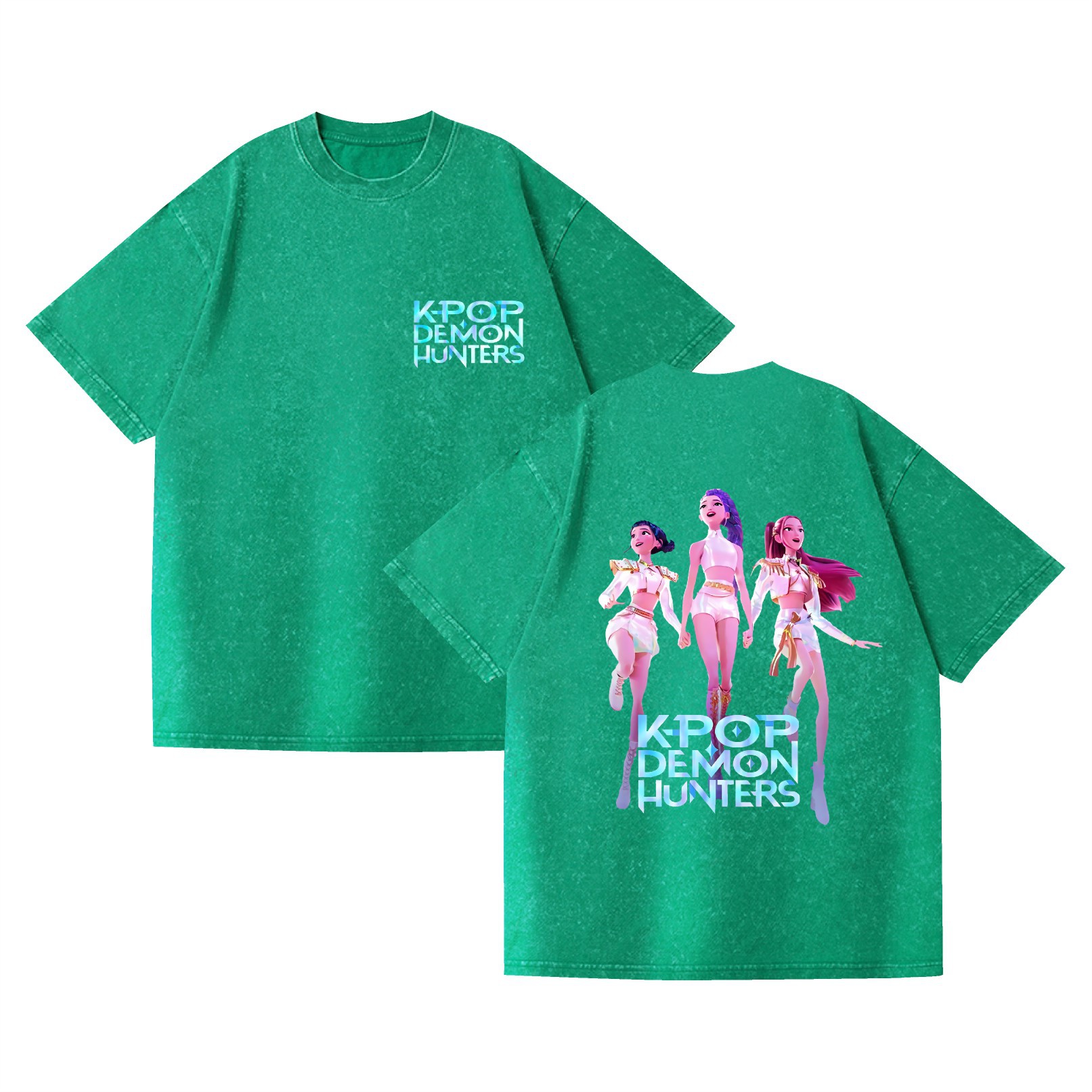 Camiseta de manga corta, estilo anime K-POP, Demon Hunter: imagen 34