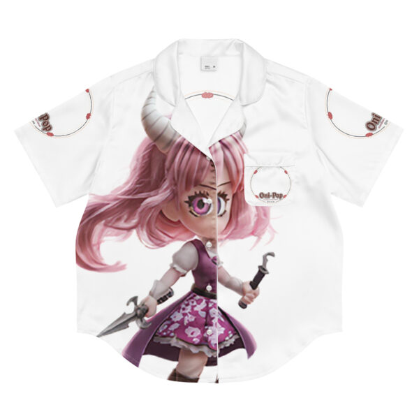 Camiseta de pijama de manga corta all over para mujer  ONI-POP  sakoni: imagen 8
