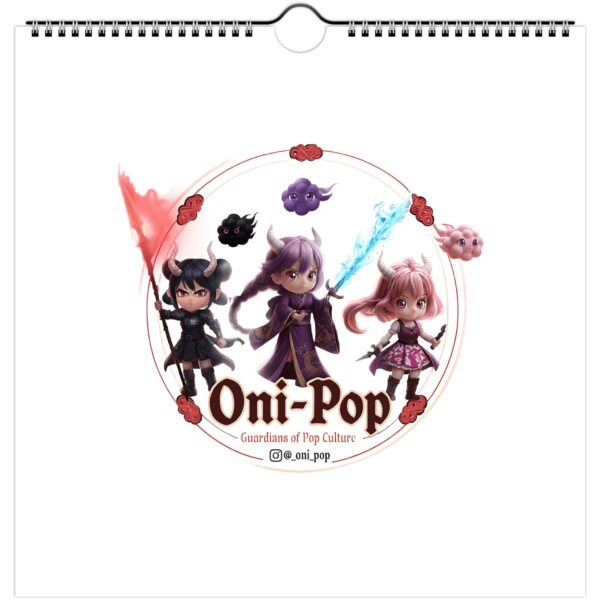 Calendarios de pared 2026 Oni-pop