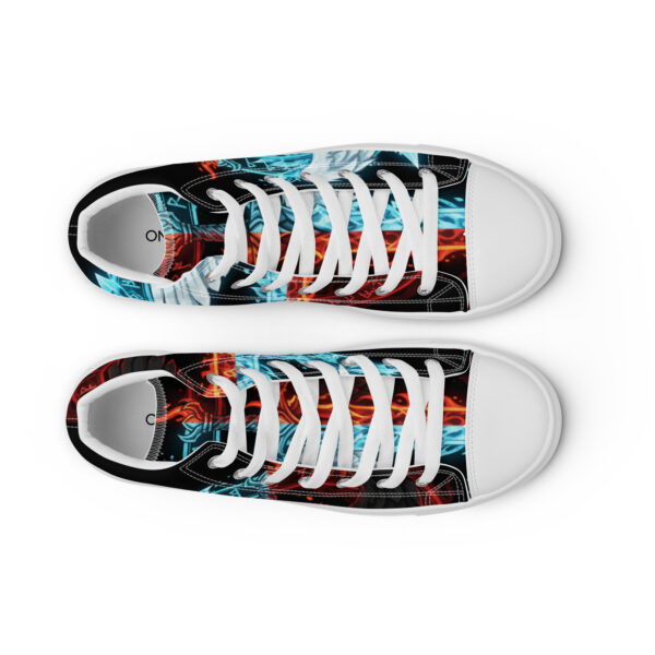 Zapatillas de lona de caña alta para mujer: imagen 4