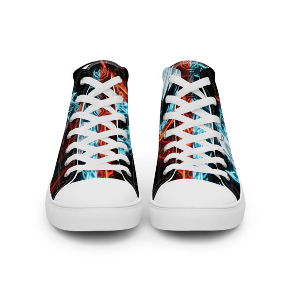 Zapatillas de lona de caña alta para mujer: imagen 3