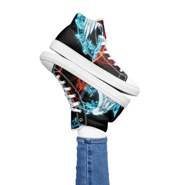 Zapatillas de lona de caña alta para mujer: imagen 10