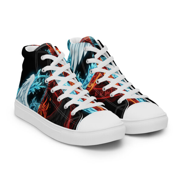 Zapatillas de lona de caña alta para mujer: imagen 9